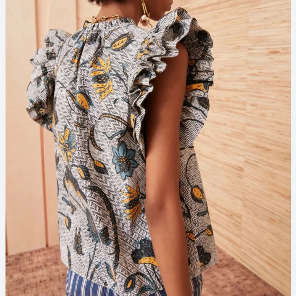 Ulla Johnson Elena Top 4 - Picture 3 of 13